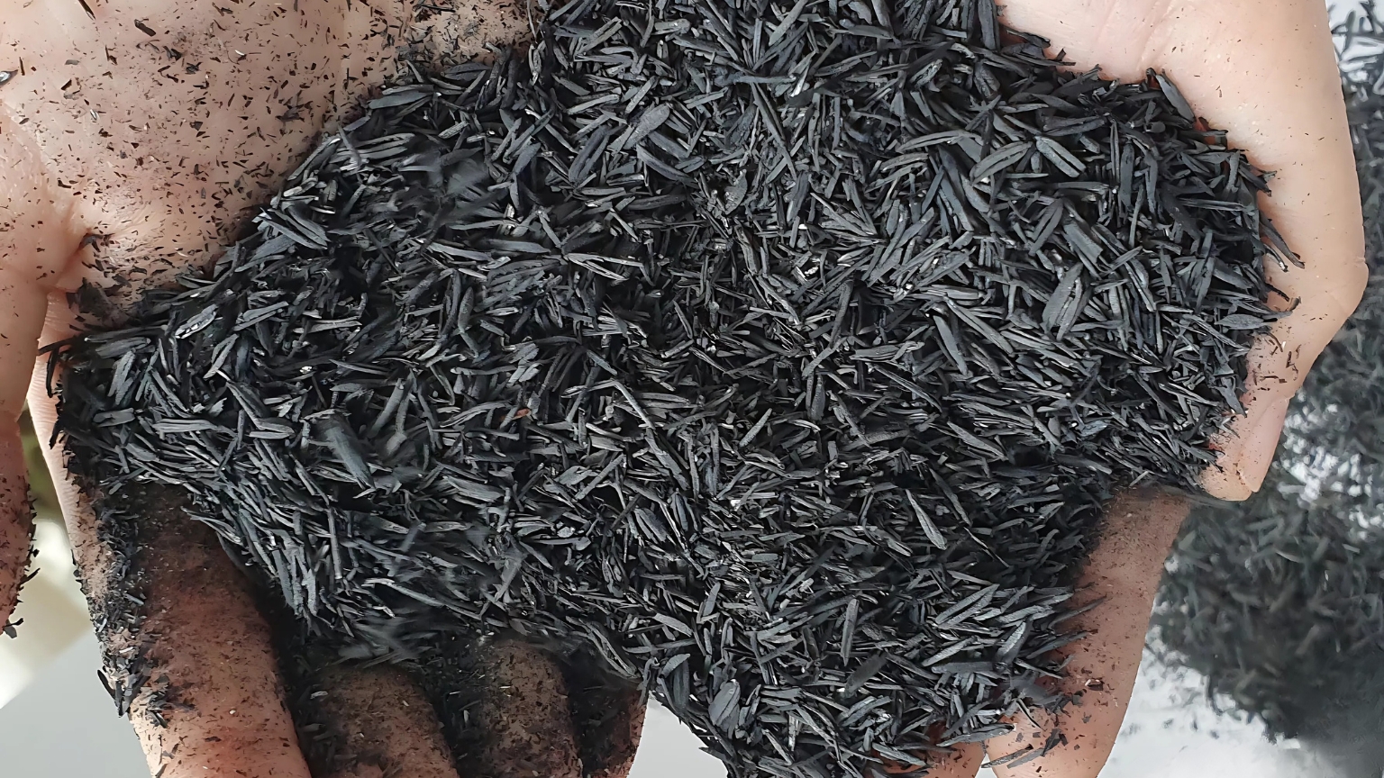 Trấu hun giữ ẩm vừa thông thoáng cho rễ cây