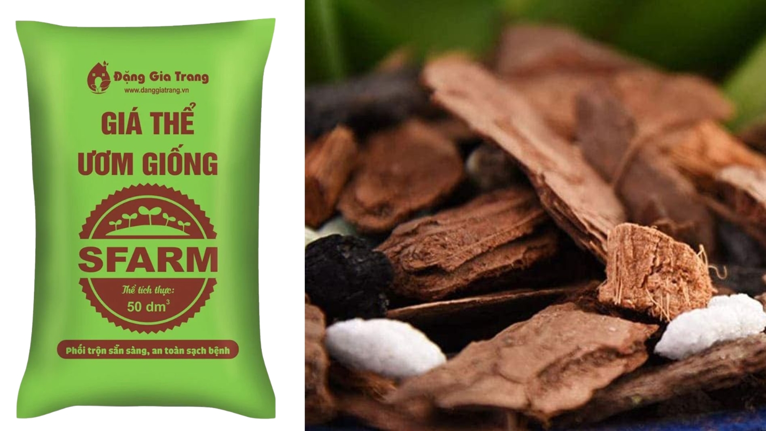 Giá thể ươm giống và giá thể trồng lan